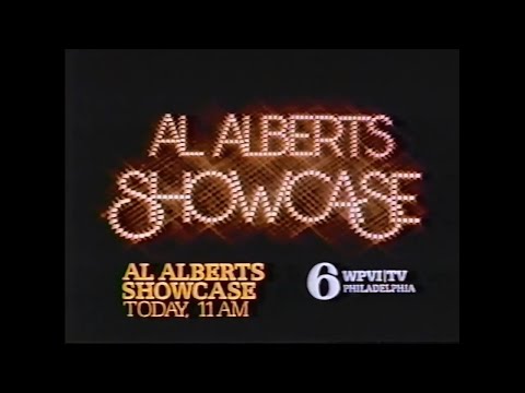 Al Alberts Showcase on Channel 6 Philadelphia ad from 1986