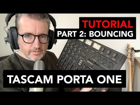 Tascam Porta One tutorial / Part 2: BOUNCING / "Everyday people" - Sly & The Family Stone