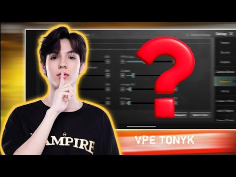 VPE TONYK SENSITIVITY AND CONTROL CODE | 3 FINGER CONTROL CODE VPE TONYK | TONYK SENSITIVITY CODE