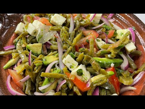 Otra Receta Muy Sencilla De Hacer Ensalada De Nopales Fresca y Saludable