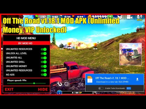Off The Road Mod Apk Vip Unlocked Latest Version All Cars Unlimited Money Download Link New
