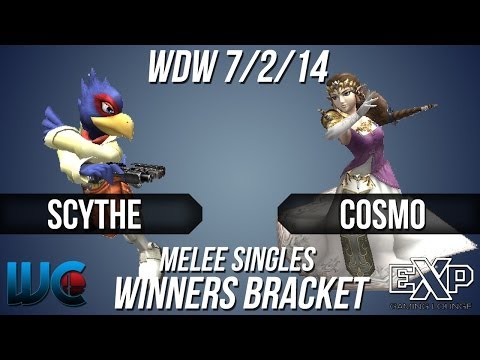 WDW 7/2/14 - Scythe (Falco) vs. Cosmo (Falco/Sheik/Zelda) Melee Singles Bracket
