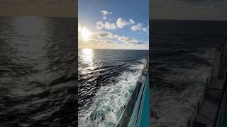 Enjoying the morning sun onboard Norwegian Prima in the North Sea 🛳️ #norwegianprima #northsea #ncl