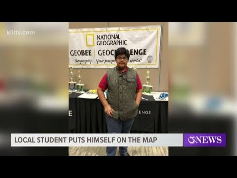 Corpus Christi eighth grader gets first in National Geographic Competition