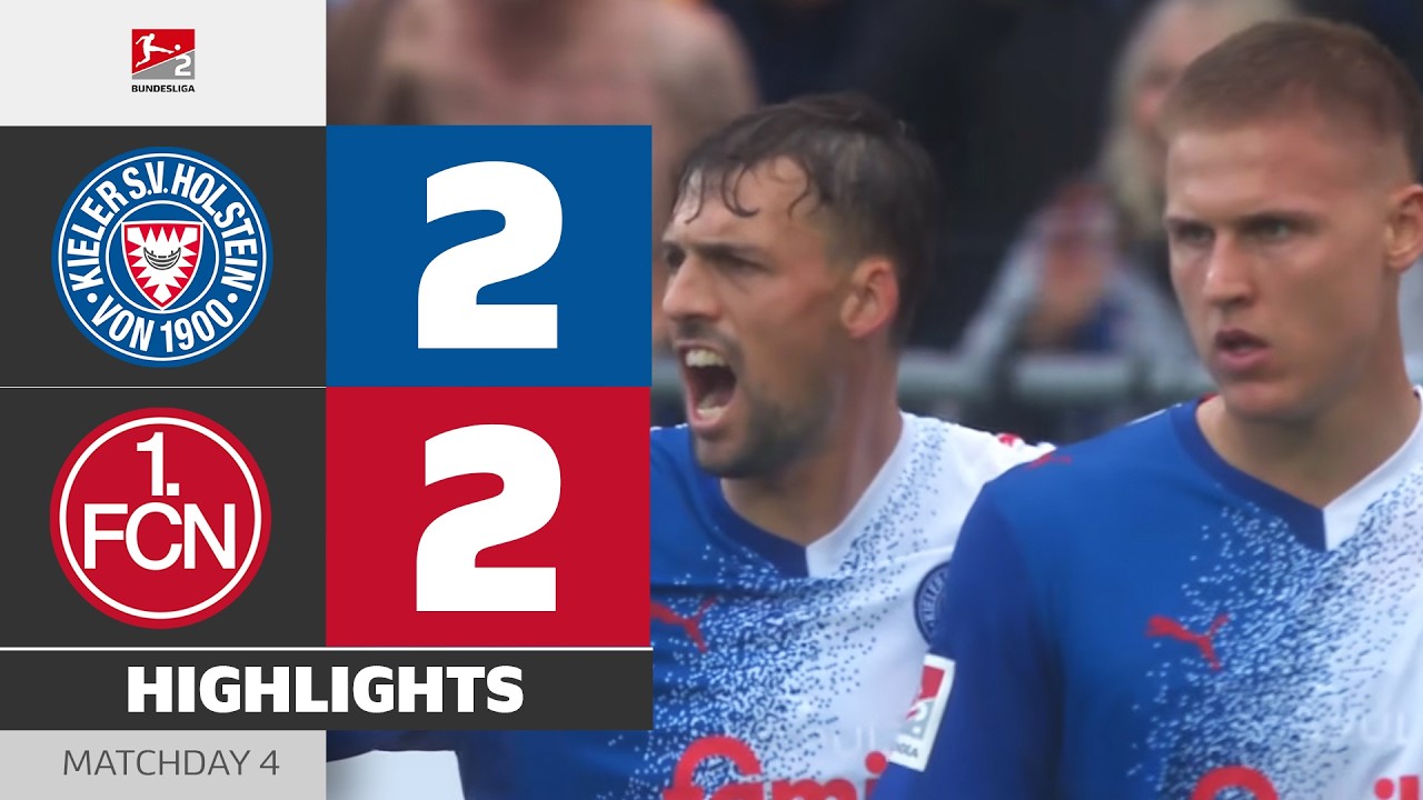 Perfect Run Ended! | HOLSTEIN KIEL - 1. FC NÜRNBERG | Highlights | Matchday 4 – Bundesliga 2 2026/27