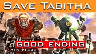 Fallout New Vegas - How to Peacefully Remove Tabitha from Black Mountain (Good Ending)