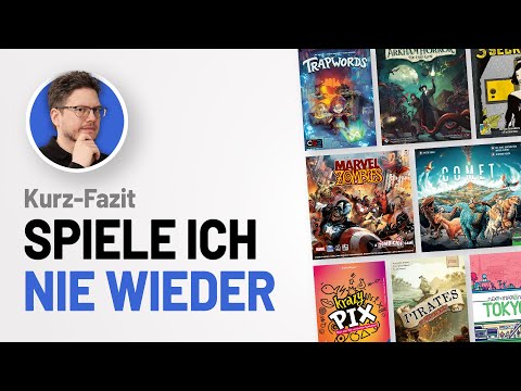 Exciting and disappointing board games in short summary