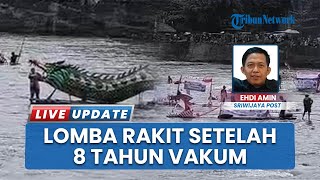 Lomba Rakit Hadir! Semarak HUT ke-80 RI di Kabupaten Lahat, Dinas Perkebunan Sabet Juara Dua