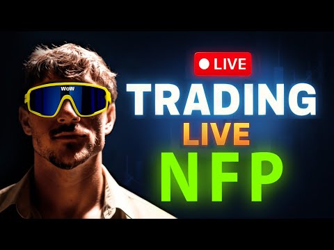 🔴 NFP - TRADING LIVE Gold/NQ Day Trading