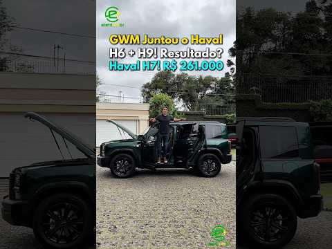 GWM Juntou o Haval H6 com o Haval H9… e Temos o H7!