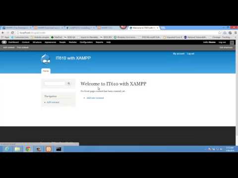 comment installer drupal