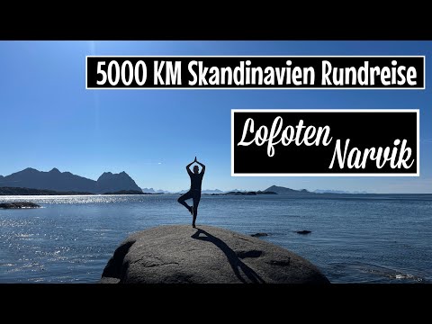 Nochmal tolles Wetter auf den Lofoten I Møysalen Nationalpark I Narvik von oben