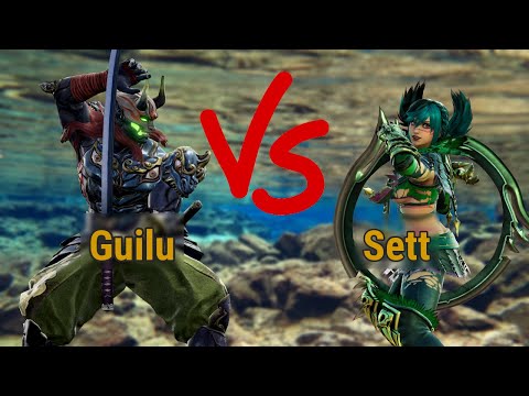 Guilu (Yoshimitsu) VS Sett (Tira)