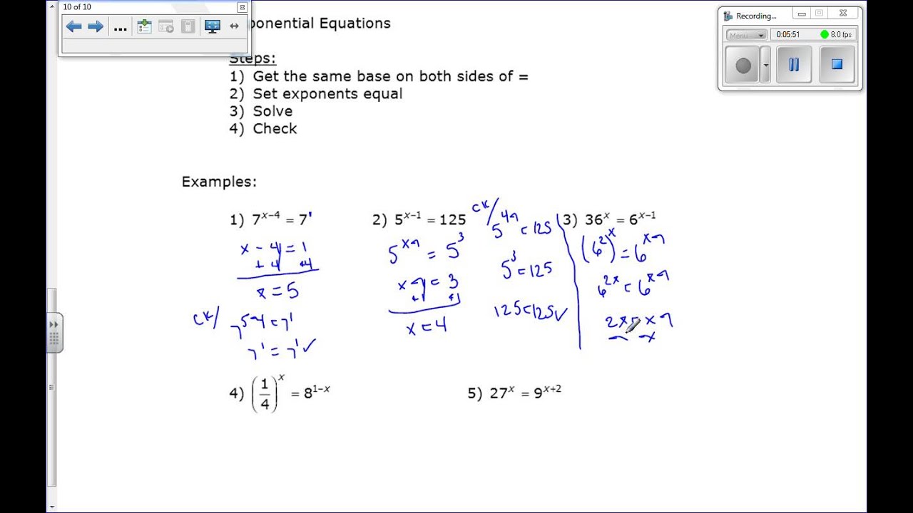 A2T exponents day 4 notes