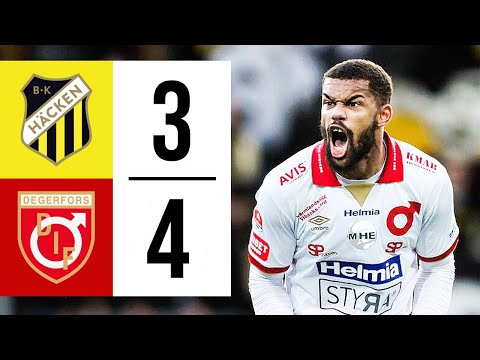 HIGHLIGHTS | HÄCKEN 3-4 DEGERFORS | ALLSVENSKAN