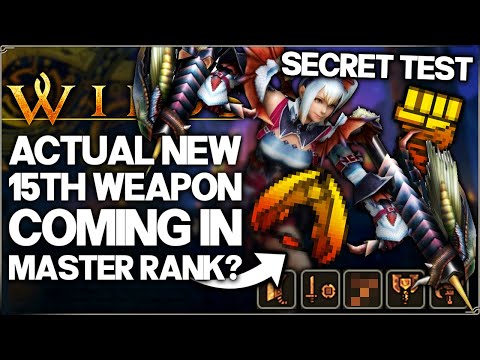 Monster Hunter Wilds - A REAL New 15th Weapon Coming... - Tonfa, Akuma & Master Rank! (Fun/Theory)