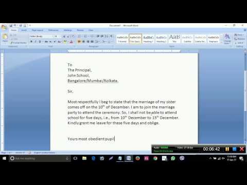 download lagu mp3 mp4 Letter To Principal For Sports Leave, download lagu Letter To Principal For Sports Leave gratis, unduh video klip Letter To Principal For Sports Leave