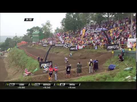 MXGP LOKET 2016 - Crash Evgeny Bobryshev