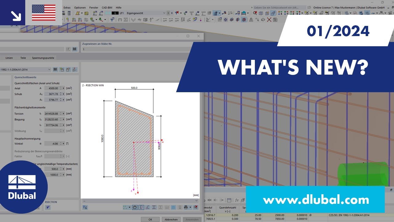 WIN | 01/2024 – What's New in RFEM 6 and RSTAB 9?