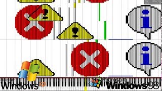 [Black MIDI] SomethingUnreal - Music using ONLY sounds from Windows XP and 98! 141.000 Notes