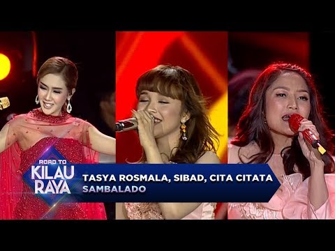 CANTIKNYA KELEWATAN!! Tasya Rosmala, Siti Badriah, Cita Citata [SAMBALADO] - RTKR (23/9)