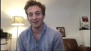Jeremy Allen White new interview- The Rental, Shameless final season, Lip triangle tattoo, Sean Penn video