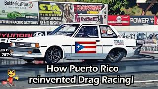 How did Puerto Rico influence the car racing scene?