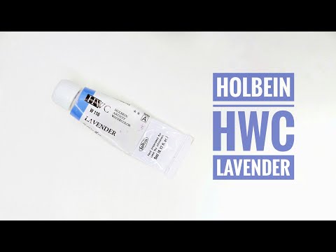 Holbein HWC Lavender Watercolor