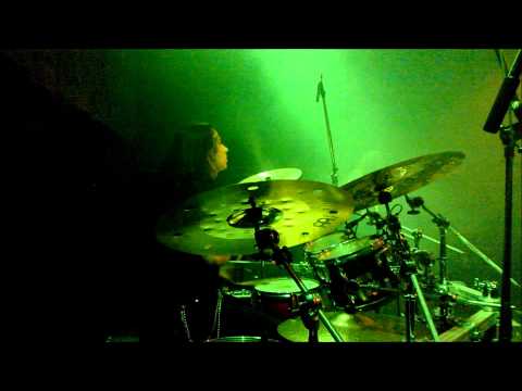 Pearl artist Waltteri Väyrynen: Vallenfyre - Cathedrals of Dread (live drum cam from Munich)
