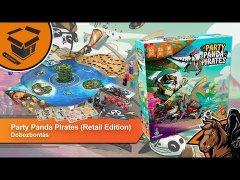 UNBOXING: Party Panda Pirates (Retail Edition) - Szellemlovas
