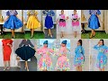 Mishono Ya Magauni Mafupi Ya Vitambaa 2024 2025 Ankara Short Dresses Beautiful