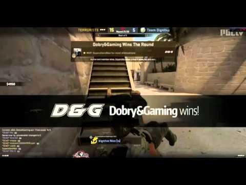 Dignitas vs DobryGaming   1 vs 4 Szpero clutch CSGO