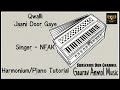 Play Jaani Door Gaye Qwalli By NFAK On Harmonium Piano Gaurav Anmol Music Tutorial 2020