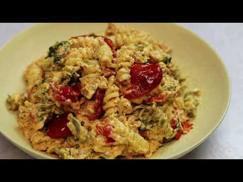 Baked Feta Pasta Recipe ( Viral Tik Tok video) - Episode 1072