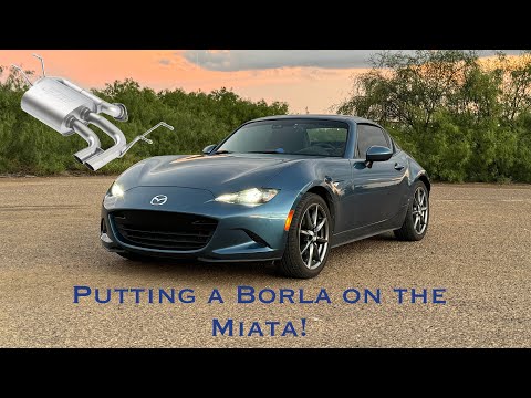 ND Miata Borla S-Type 11919 Axle-Back Install (And sound clips)