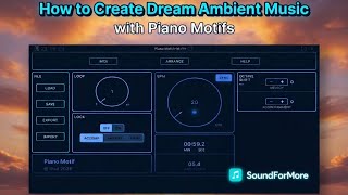 Piano Motifs 🔥 – Best 🤞Tool for Dreamy Ambient Music? Tutorial: Chord Progression - Support Patreon!