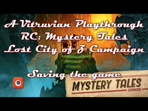 Vitruvian Playthrough: RC Mystery Tales: The Lost City of Z - Saving a Game (SPOILERS!!)