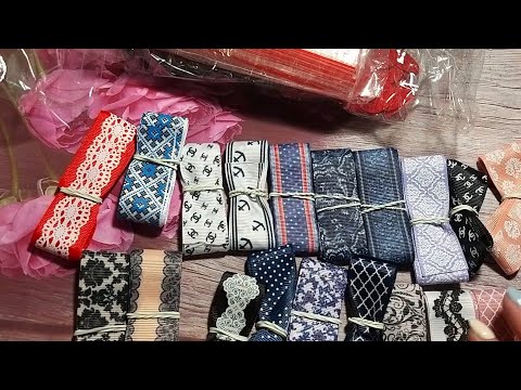 Распаковка посылки с сайта https://mixtop.ru/Товары для рукоделия/Все для бантиков