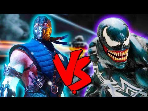 Sub-Zero Vs Venom Army - Epic Battle - Mortal Kombat Costume Skin Mod