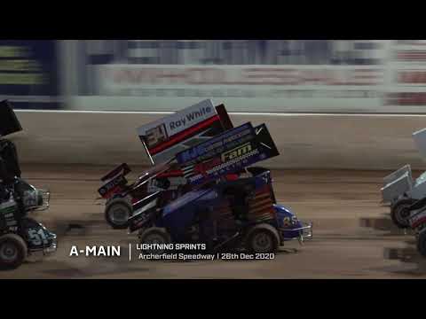Lightning Sprints: QLD Club Championship - A-Main - Archerfield Speedway - 26.12.2020