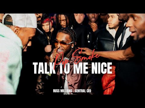 Pop Smoke - Talk to me nice ft. Russ Millions and Central Cee (clip video)