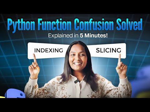 Python Indexing Slicing Explained In 5 Minutes Beginner Friendly Python Tutorial
