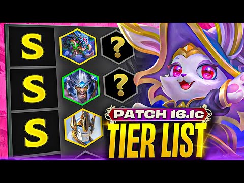 The Only TFT Comps you Need for Patch 16.1c | Teamfight Tactics Guide | Tier List