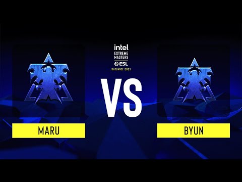 SC2 - Maru vs ByuN - IEM Katowice 2023 - Group D