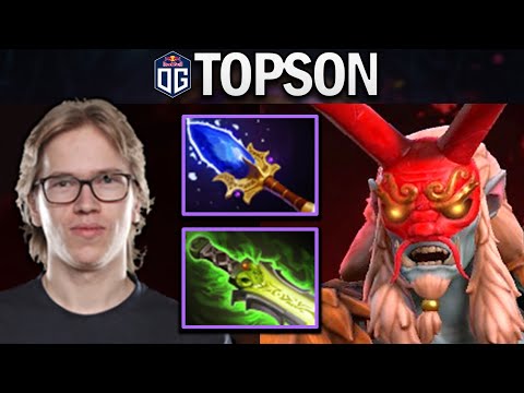 OG.TOPSON GRIMSTROKE WITH AGHANIMS-ETHEREAL - DOTA 2 7.28 GAMEPLAY