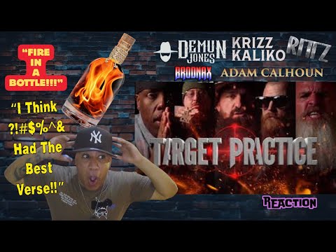 Target Practice - Demun Jones x Brodnax x Krizz Kaliko x Rittz x Adam Calhoun MUSIC REACTION