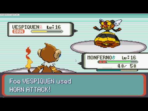 battle vs 1st gym leader in pokemon light platinum