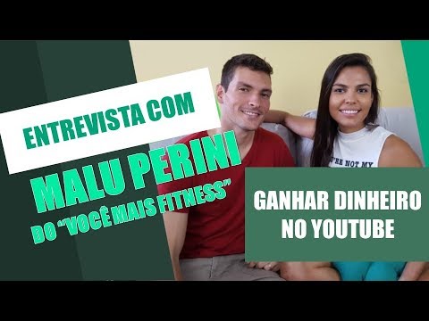 Ganhar dinheiro com o YouTube | Entrevista com Malu Perini do Você Mais Fitness | Você MAIS Rico Video