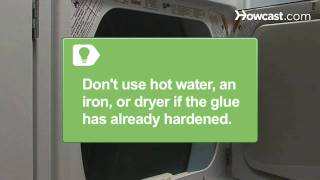 How to Get Glue Out of Clothes
