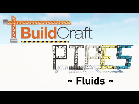 Buildcraft Pipes - Fluid Transportation